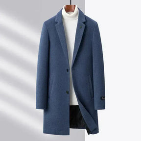 Sobretudo Masculino Bonzzano BZ232 em lã, nylon e algodão, ideal para o inverno.