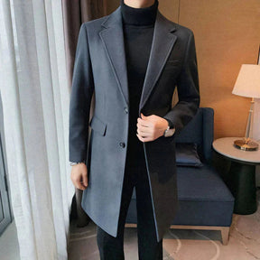Sobretudo Masculino Bonzzano BZ204 em lã, elegante e confortável.