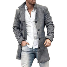 Sobretudo Masculino Bonzzano BZ206 em lã, elegante e confortável