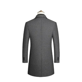Sobretudo Masculino em Lã Bonzzano BZ236 com design sofisticado e proteção térmica.