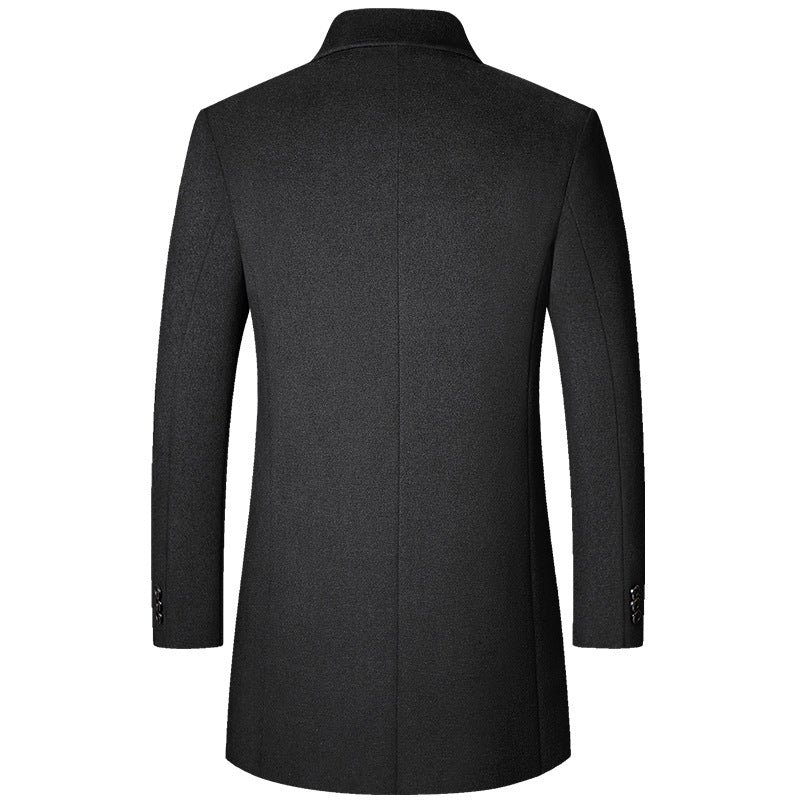 Sobretudo Masculino em Lã Bonzzano BZ238 com gola polo e corte slim