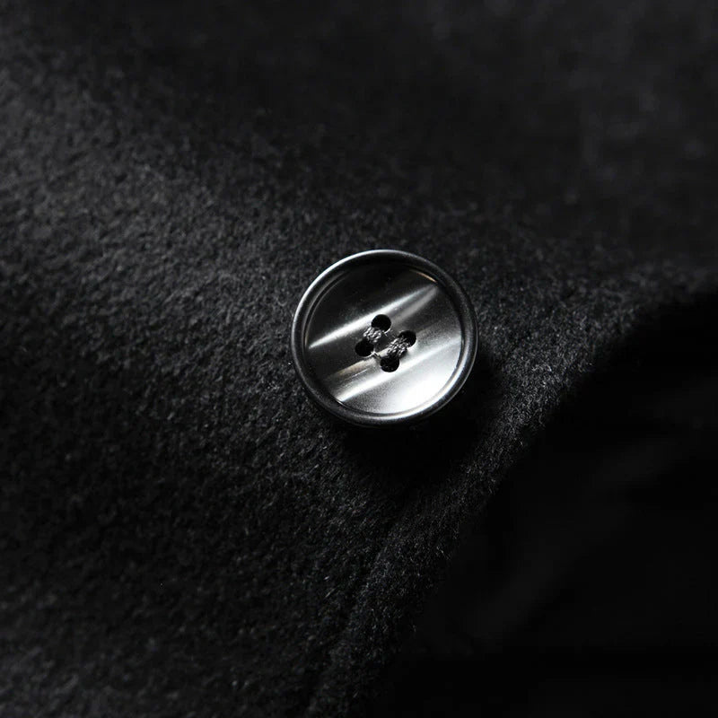 Sobretudo Masculino em Lã Bonzzano BZ238 com gola polo e corte slim