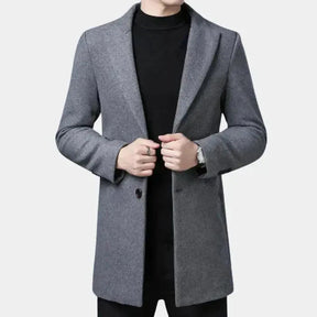 Sobretudo Masculino Bonzzano BZ239 em lã, ideal para o inverno.