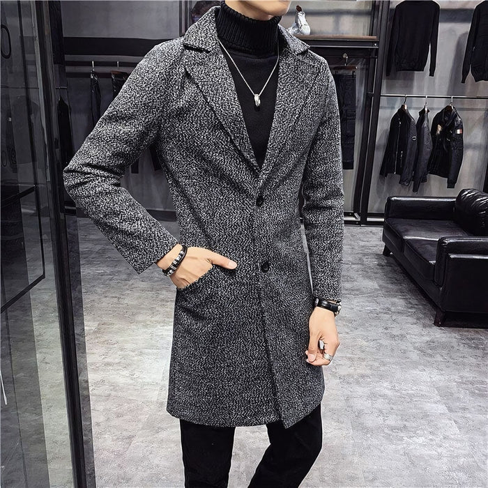 Sobretudo Masculino em Lã Bonzzano BZ235 com design clássico e elegante.