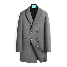Sobretudo Masculino em Lã Bonzzano BZ236 com design sofisticado e proteção térmica.