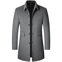 Sobretudo Masculino em Lã Bonzzano BZ238 com gola polo e corte slim