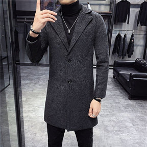 Sobretudo Masculino em Lã Bonzzano BZ235 com design clássico e elegante.