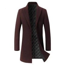 Sobretudo Masculino Bonzzano BZ239 em lã, ideal para o inverno.