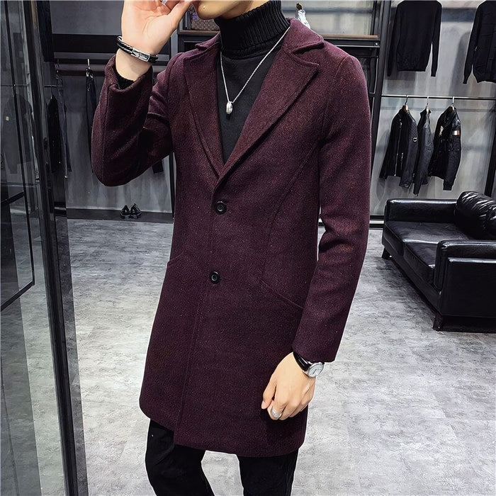 Sobretudo Masculino em Lã Bonzzano BZ235 com design clássico e elegante.