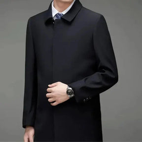 Sobretudo Masculino Executivo em Lã Bonzzano BZ237, elegante e funcional.