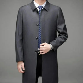 Sobretudo Masculino Executivo em Lã Bonzzano BZ237, elegante e funcional.