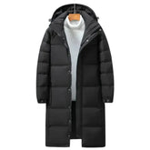 Sobretudo Masculino Puffer Bonzzano BZ222 com capuz removível e design moderno.