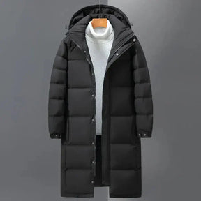 Sobretudo Masculino Puffer Bonzzano BZ222 com capuz removível e design moderno.