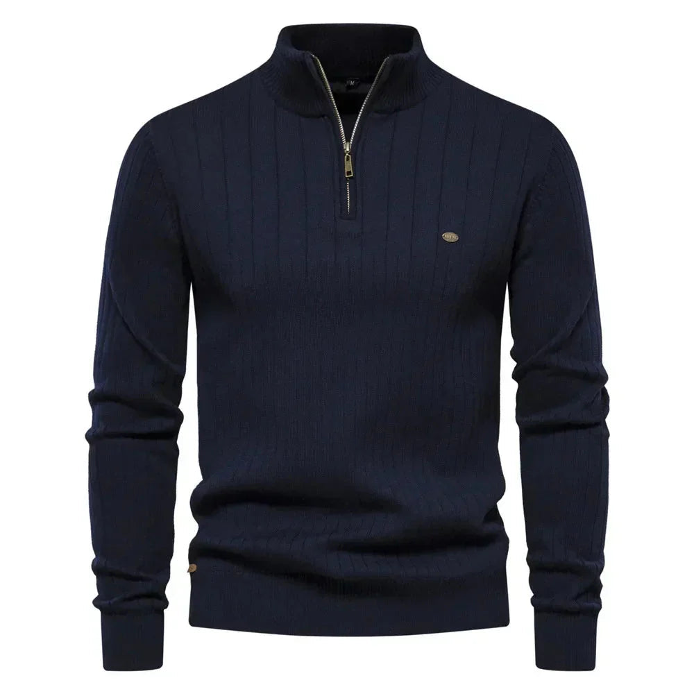 Suéter Masculino em Lã Bonzzano BZ173, elegância e conforto para o inverno.