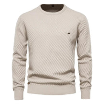 Suéter Masculino Bonzzano BZ175 em lã premium com modelagem slim fit.