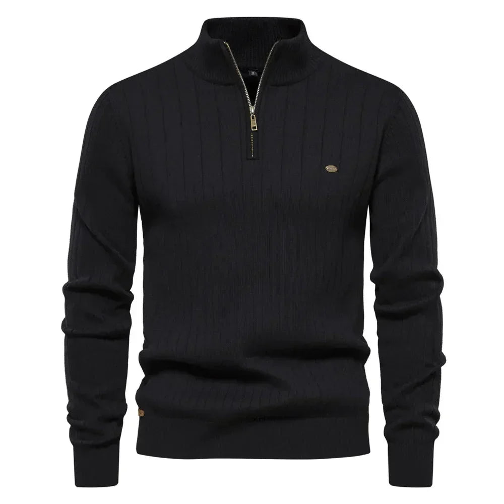Suéter Masculino em Lã Bonzzano BZ173, elegância e conforto para o inverno.