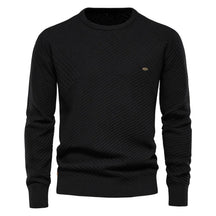 Suéter Masculino Bonzzano BZ175 em lã premium com modelagem slim fit.