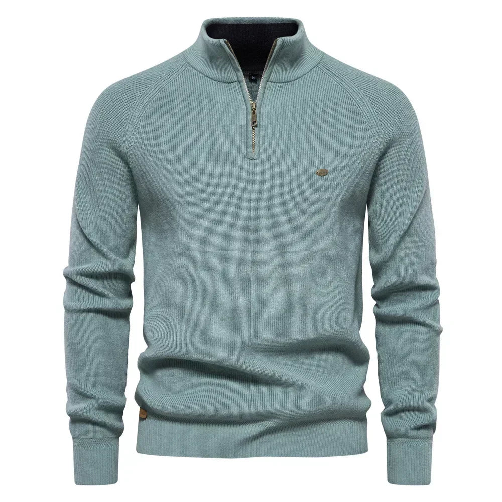 Suéter Masculino em Lã Bonzzano BZ173, elegância e conforto para o inverno.
