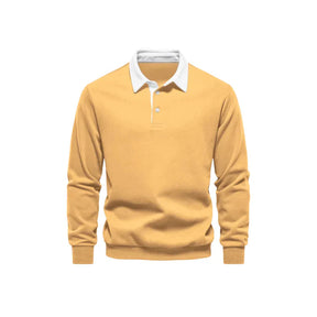 Suéter Masculino Gola Polo Bonzzano BZ021 em tecido premium e design elegante.