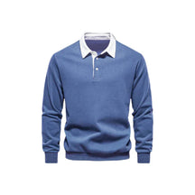 Suéter Masculino Gola Polo Bonzzano BZ021 em tecido premium e design elegante.