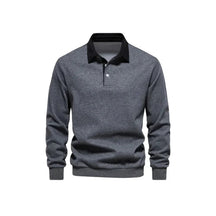 Suéter Masculino Gola Polo Bonzzano BZ021 em tecido premium e design elegante.
