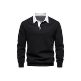 Suéter Masculino Gola Polo Bonzzano BZ021 em tecido premium e design elegante.