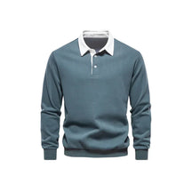 Suéter Masculino Gola Polo Bonzzano BZ021 em tecido premium e design elegante.