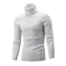 Suéter Masculino Pullover de Gola Alta Bonzzano BZ177 em modelagem slim fit