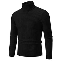 Suéter Masculino Pullover de Gola Alta Bonzzano BZ177 em modelagem slim fit