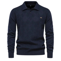 Suéter Masculino Slim Fit em Lã Bonzzano BZ178 com gola alta