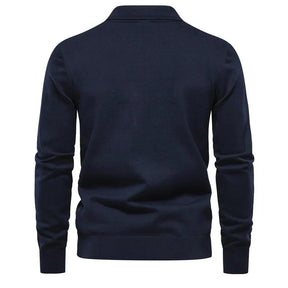 Suéter Masculino Slim Fit em Lã Bonzzano BZ178 com gola alta