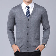 Suéter Masculino Slim Fit Bonzzano BZ184 em lã, elegante e confortável.