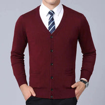 Suéter Masculino Slim Fit Bonzzano BZ184 em lã, elegante e confortável.